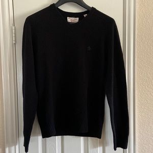 Penguin Black Lambswool Sweater